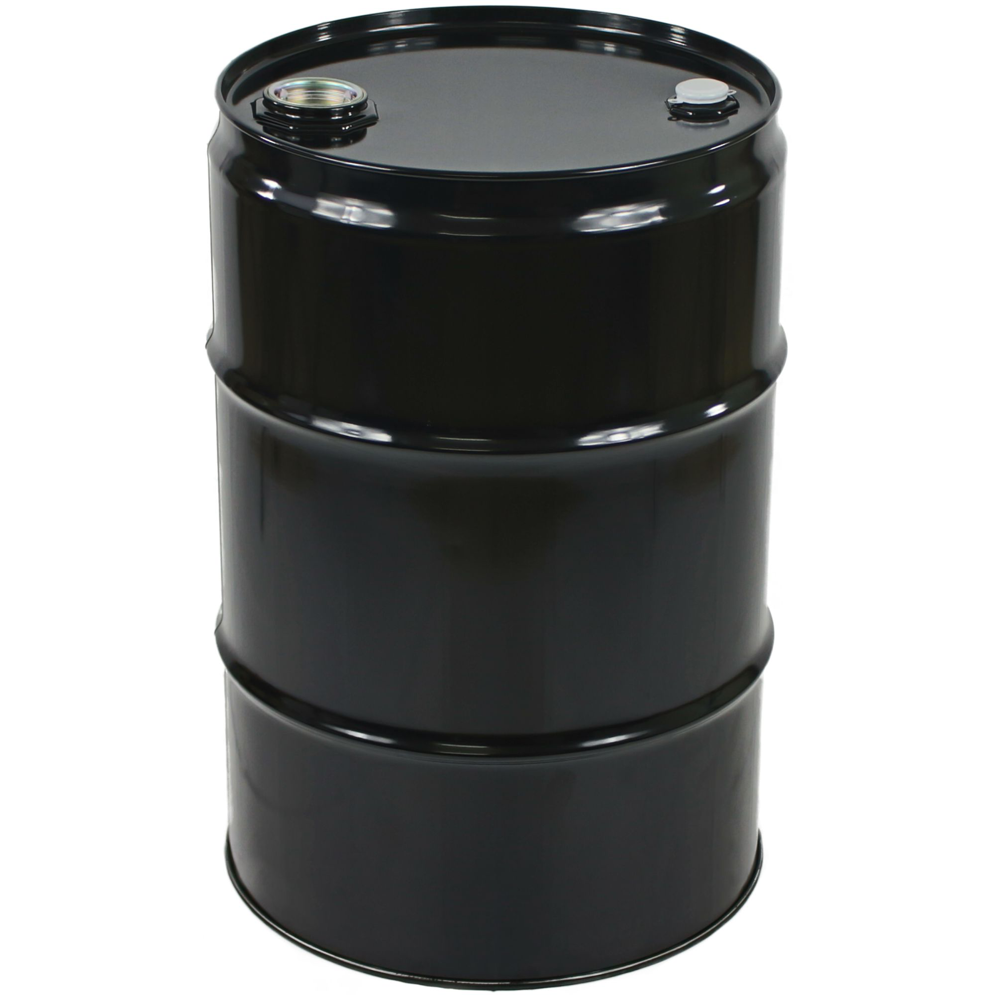 Garagenfass 60 L, blank/schwarz, UN-Y