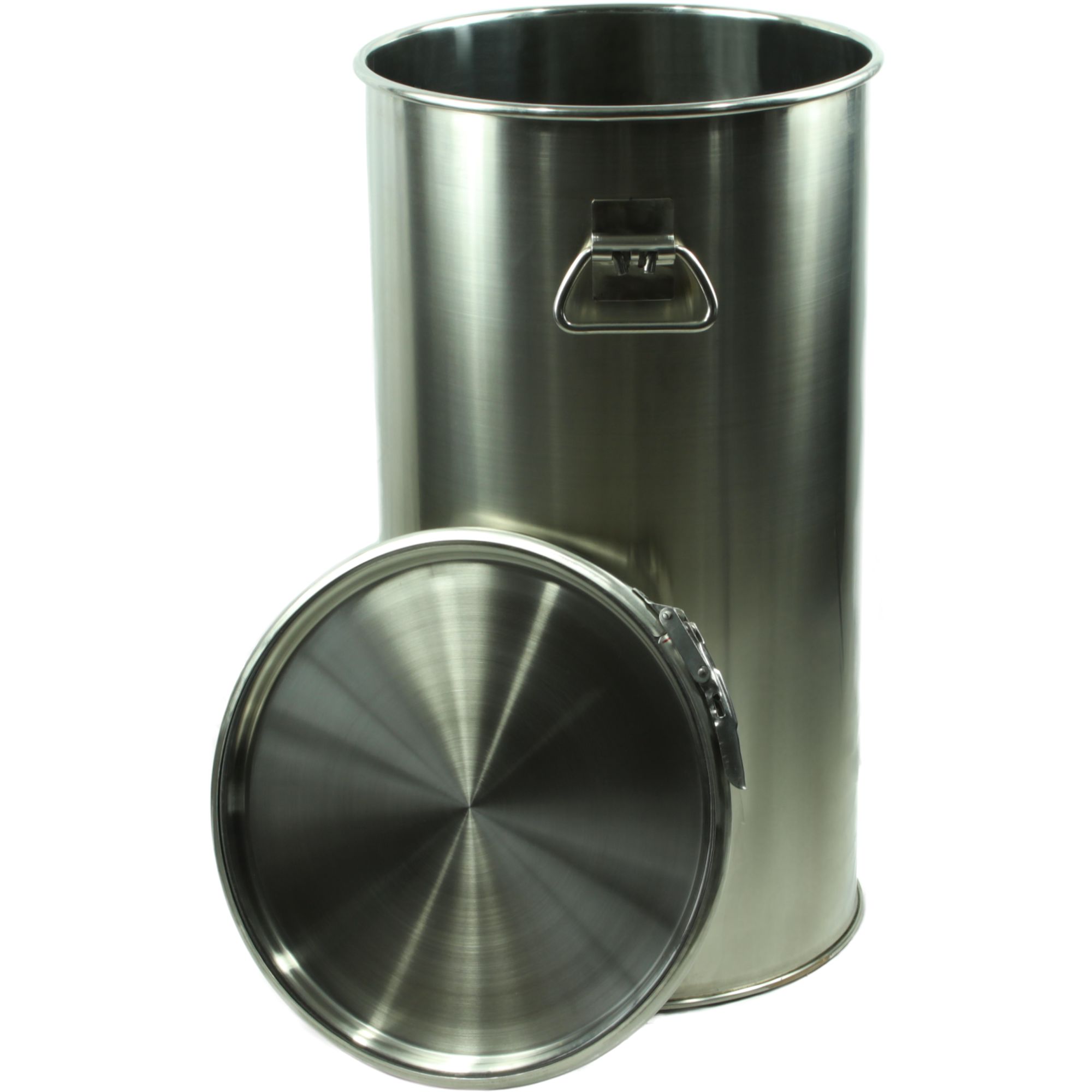 Edelstahl-Hobbock 60 L